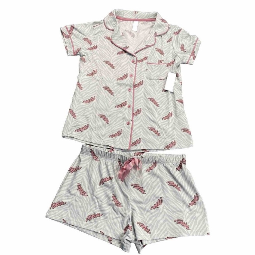 Bebe Women’s Pink and White Pajama Set - Picture 10 of 10